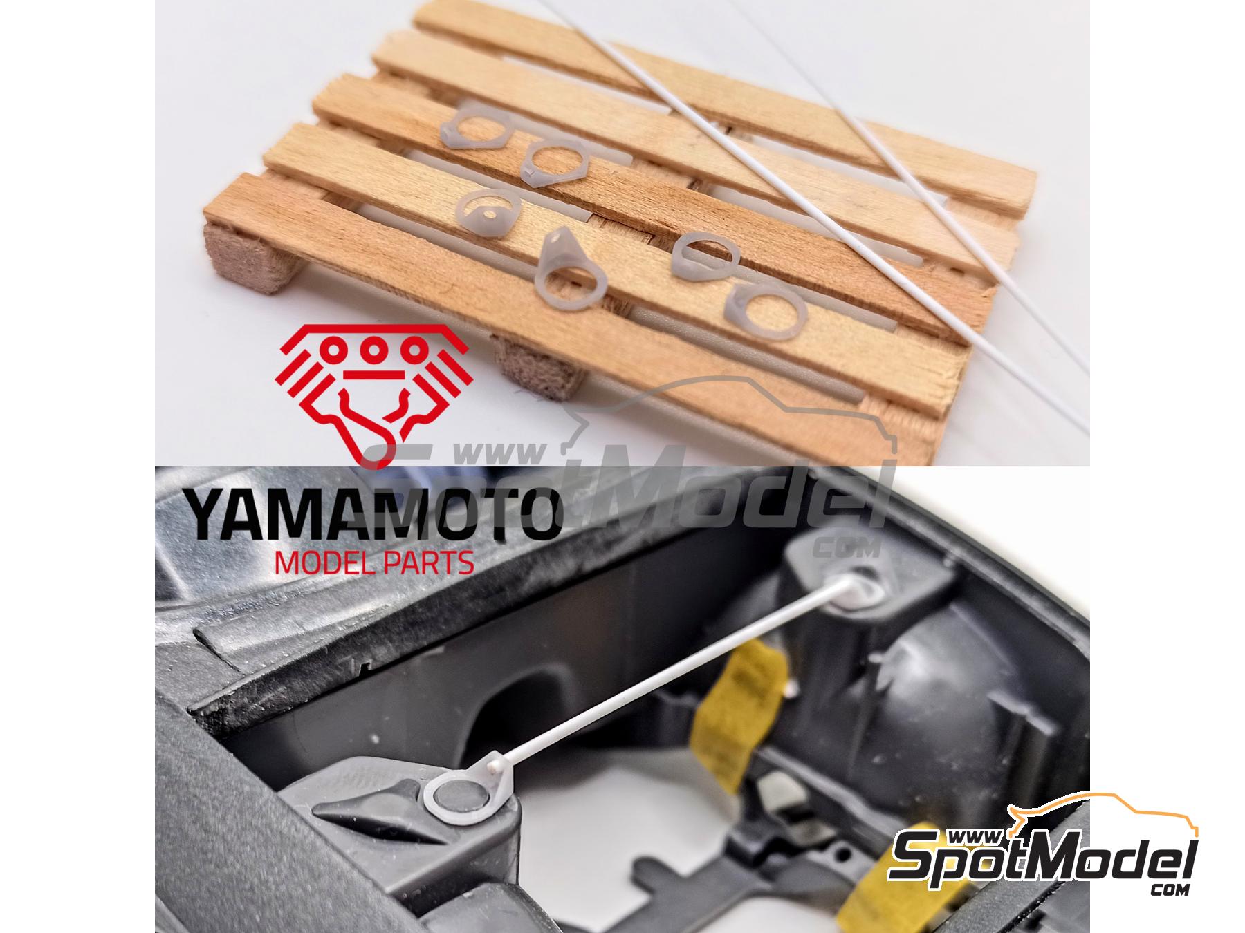 Yamamoto Model Parts YMPTUN52 Detail 1/24 scale Strut bar set 3